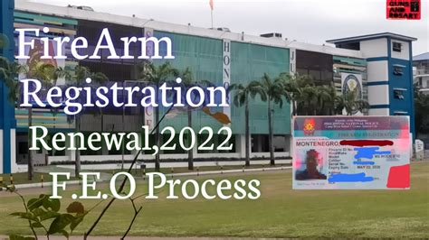 feo system neuro result 2023|License To Own and Possess Firearms Renewal.